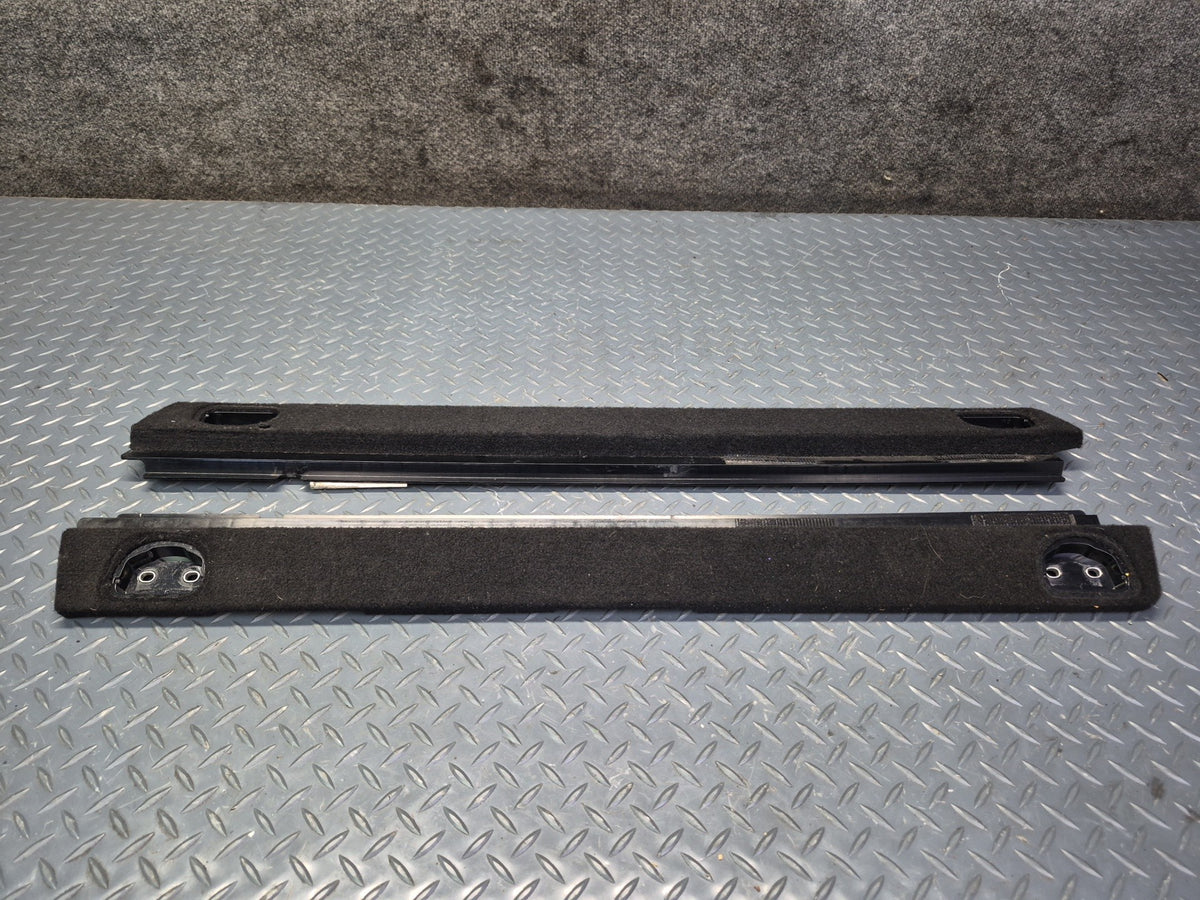2017-2020 Maserati Levante M161 Trunk Cargo Floor Side Hook Rail Cover Set of 2