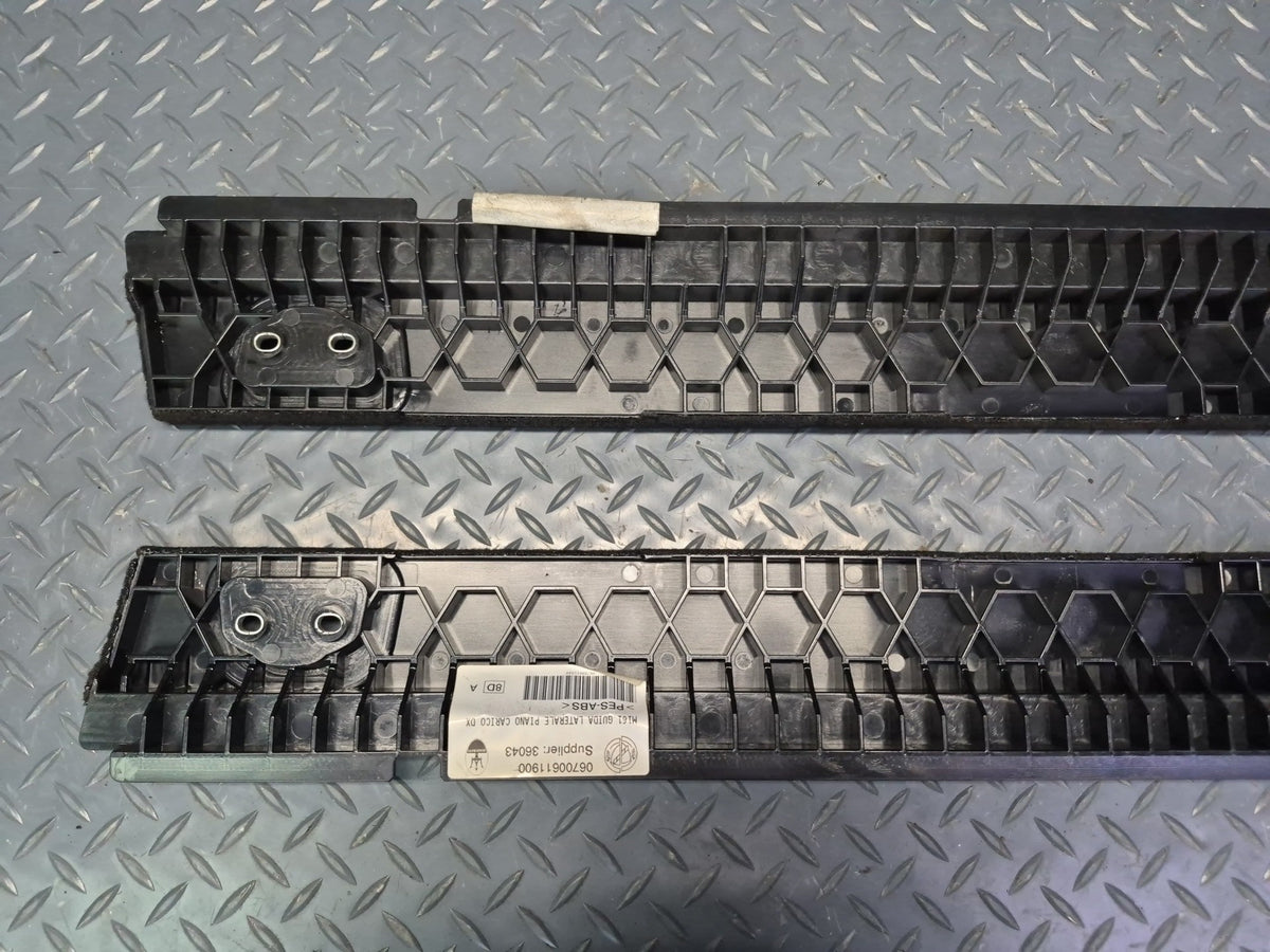 2017-2020 Maserati Levante M161 Trunk Cargo Floor Side Hook Rail Cover Set of 2