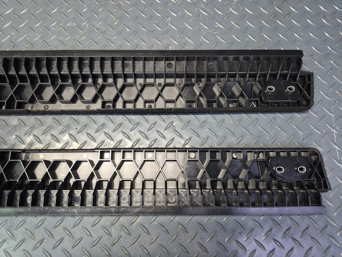2017-2020 Maserati Levante M161 Trunk Cargo Floor Side Hook Rail Cover Set of 2