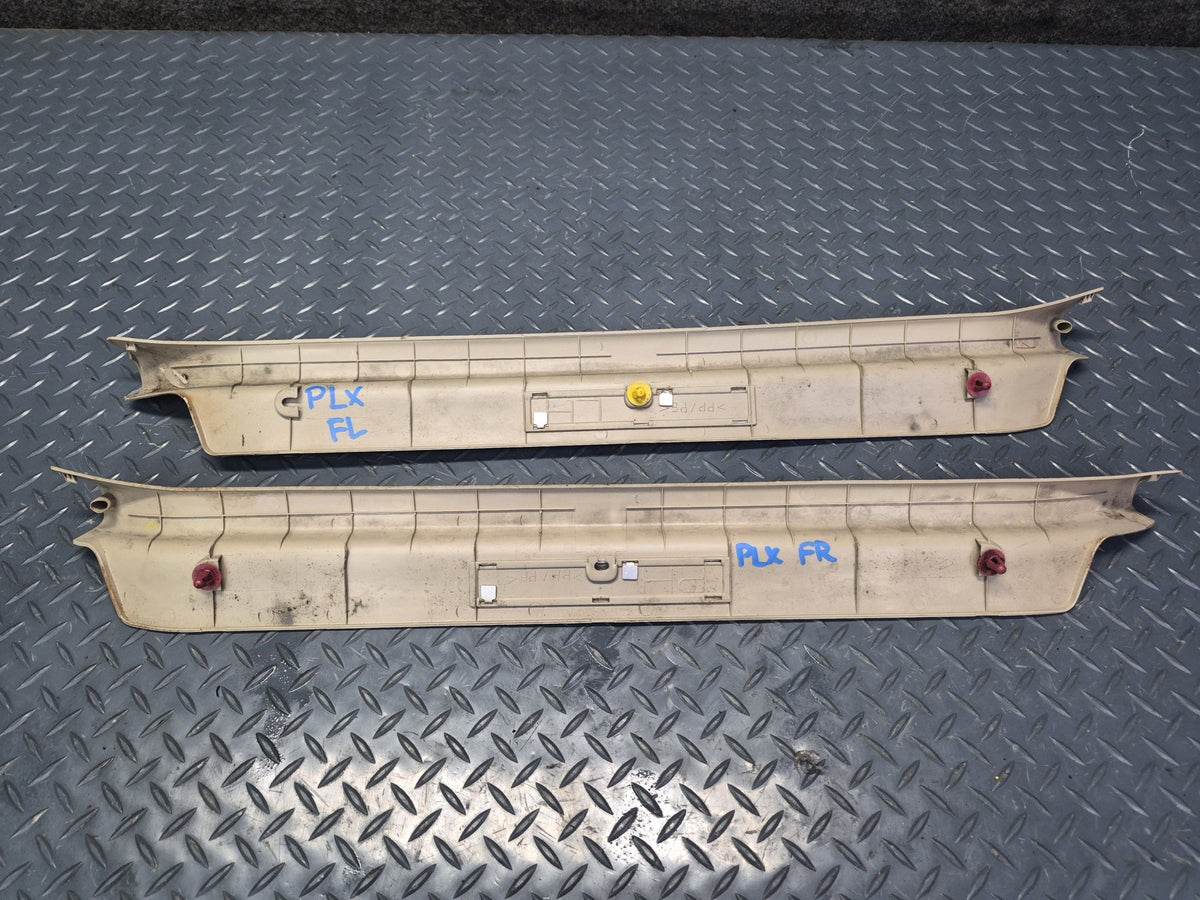 2003-2007 Lexus UZJ100L LX470 Front & Rear Door Scuff Sill Plate Trim Set of 4
