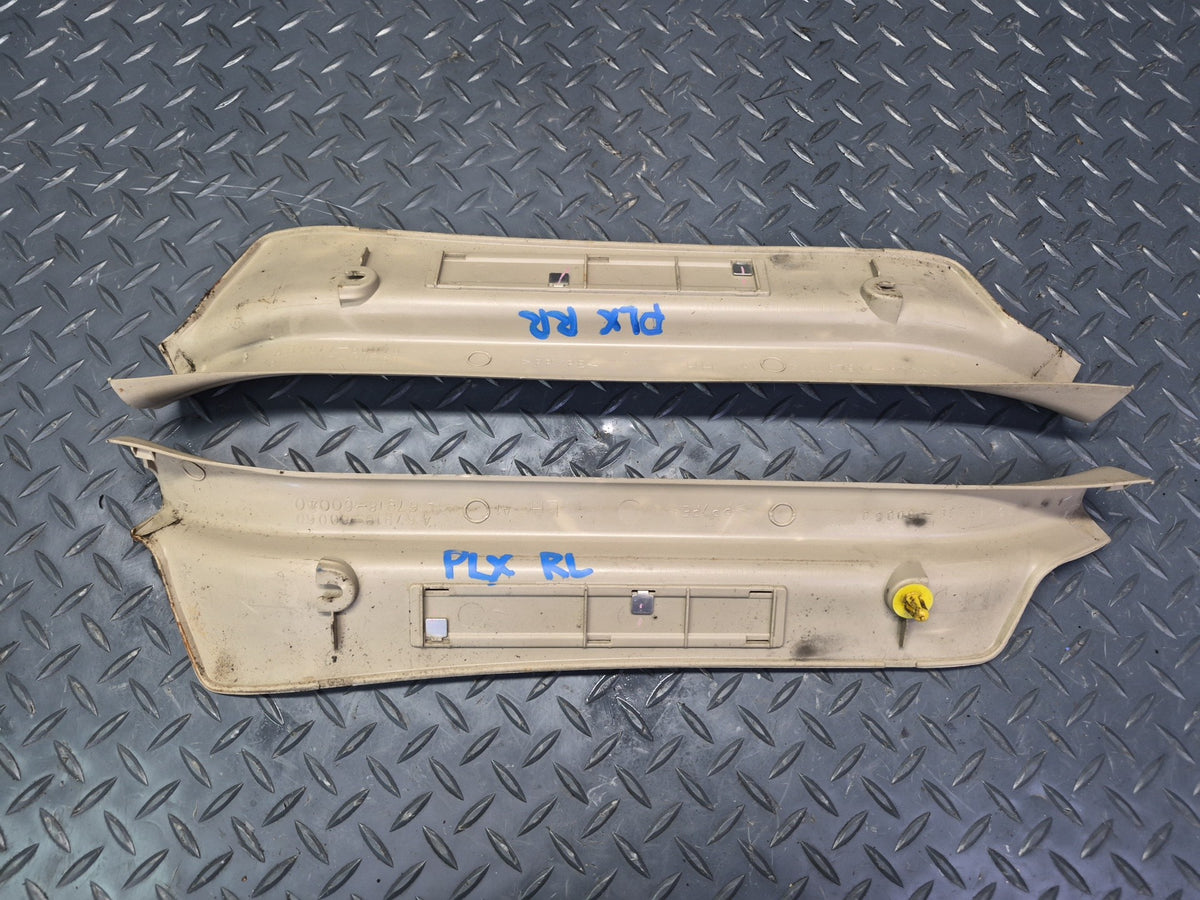 2003-2007 Lexus UZJ100L LX470 Front & Rear Door Scuff Sill Plate Trim Set of 4