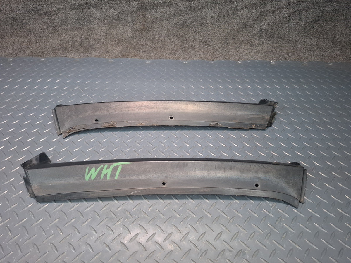 2003-2009 Hummer H2 Front Windshield Exterior A Pillar Trim Cover Panel Set of 2