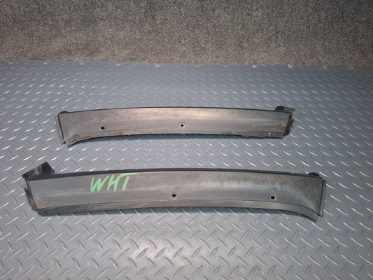 2003-2009 Hummer H2 Front Windshield Exterior A Pillar Trim Cover Panel Set of 2