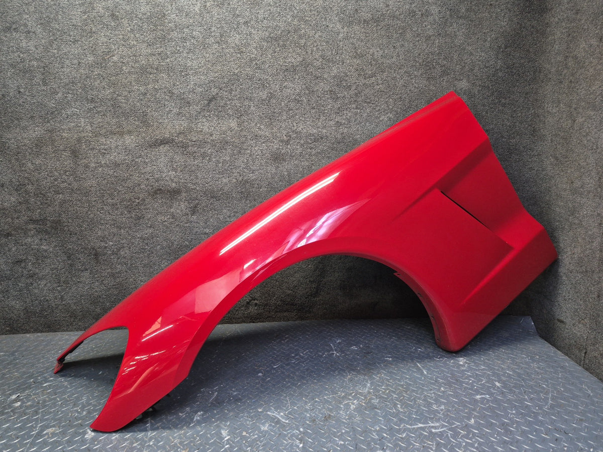 05-13 Chevrolet Corvette C6 Base Front Left Fender Shell Cover Panel RED OEM
