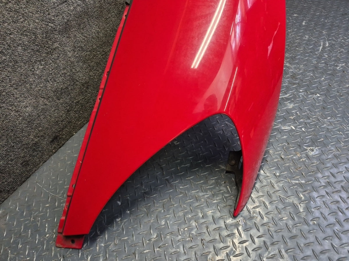 05-13 Chevrolet Corvette C6 Base Front Left Fender Shell Cover Panel RED OEM