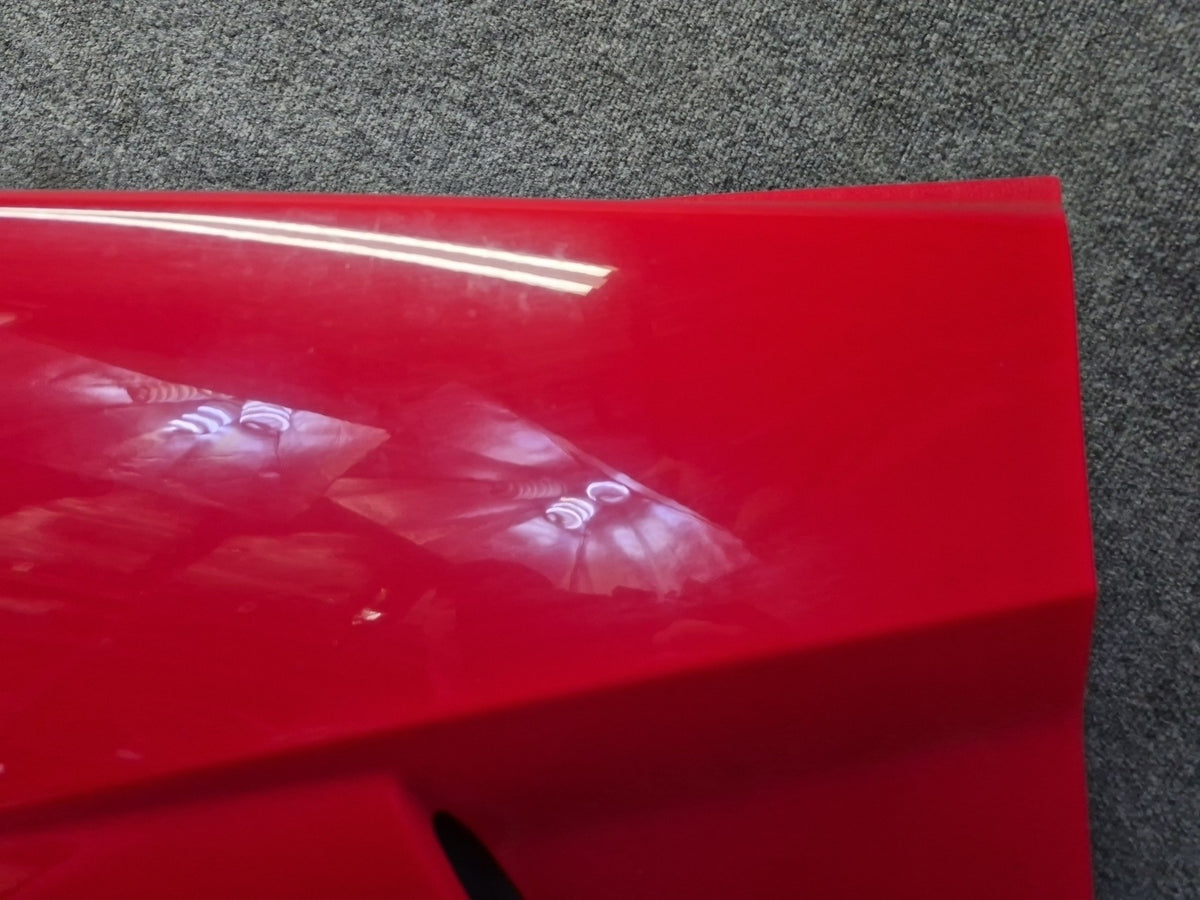 05-13 Chevrolet Corvette C6 Base Front Left Fender Shell Cover Panel RED OEM
