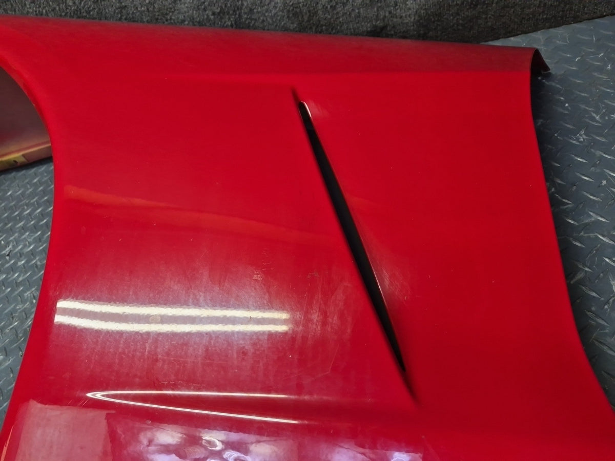 05-13 Chevrolet Corvette C6 Base Front Left Fender Shell Cover Panel RED OEM