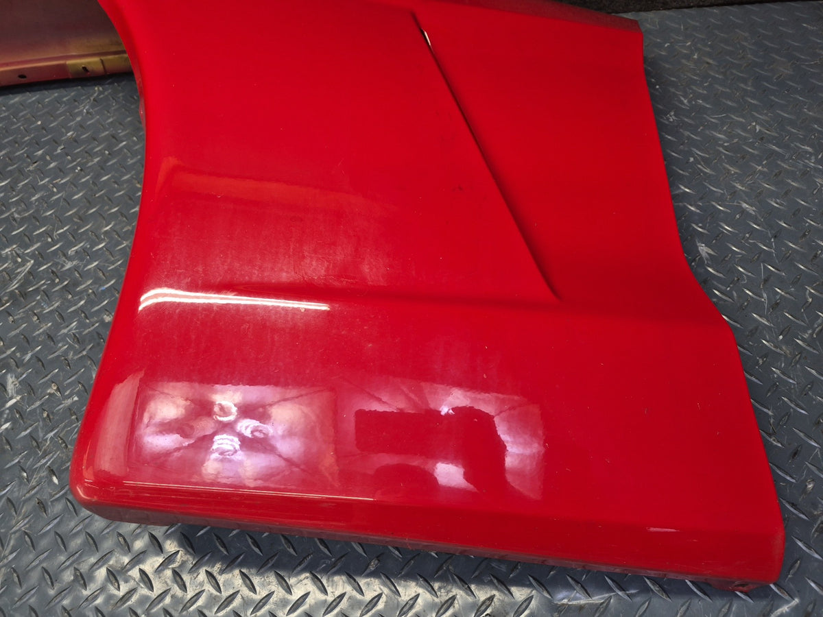 05-13 Chevrolet Corvette C6 Base Front Left Fender Shell Cover Panel RED OEM