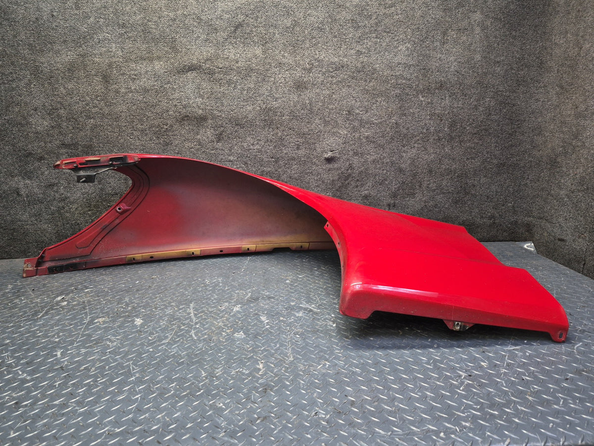 05-13 Chevrolet Corvette C6 Base Front Left Fender Shell Cover Panel RED OEM