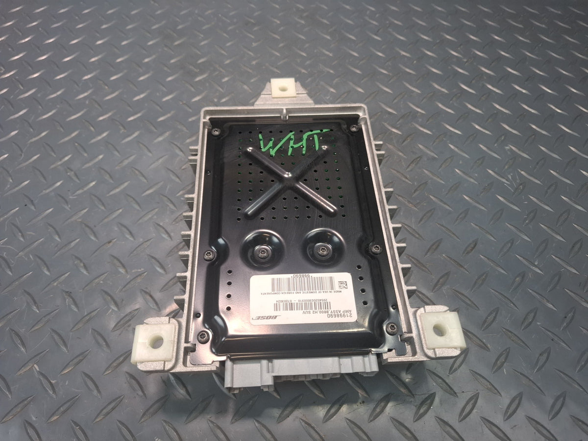 2008-2009 Hummer H2 Bose Sound System Audio Stereo Amplifier 21998690