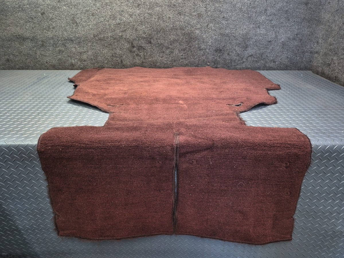 86-92 Toyota Supra MA71 MK3 Rear Trunk Floor MAT Carpet Cover Maroon OEM