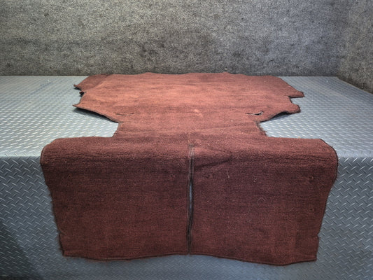 86-92 Toyota Supra MA71 MK3 Rear Trunk Floor MAT Carpet Cover Maroon OEM