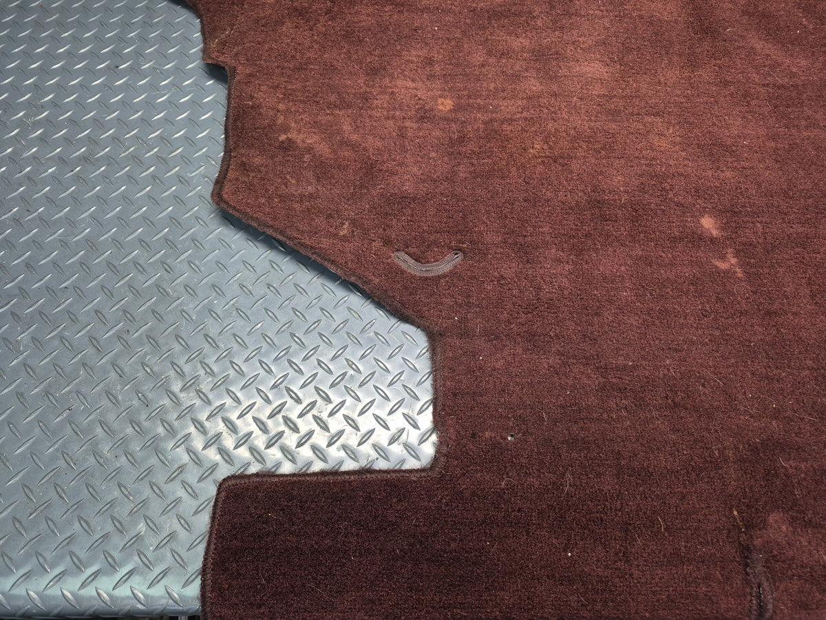 86-92 Toyota Supra MA71 MK3 Rear Trunk Floor MAT Carpet Cover Maroon OEM