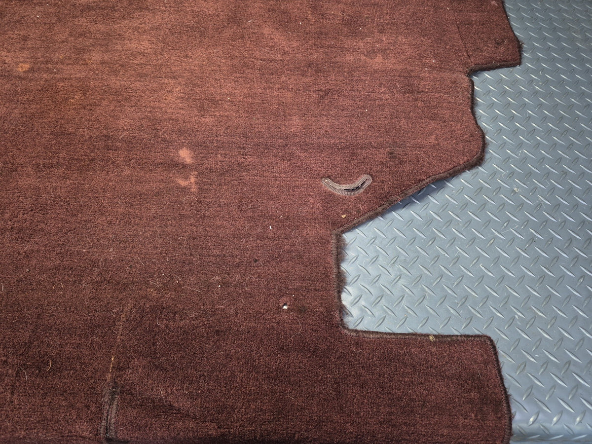 86-92 Toyota Supra MA71 MK3 Rear Trunk Floor MAT Carpet Cover Maroon OEM