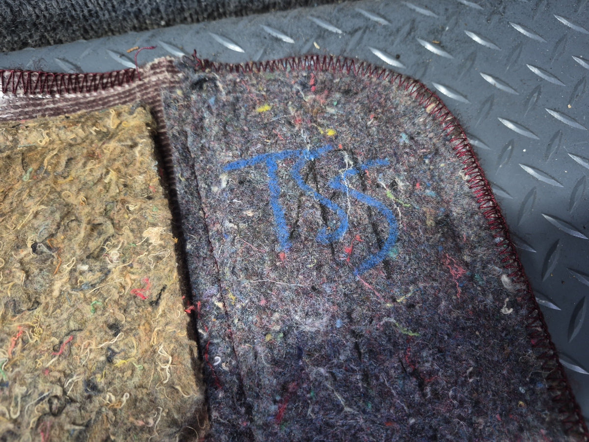 86-92 Toyota Supra MA71 MK3 Rear Trunk Floor MAT Carpet Cover Maroon OEM