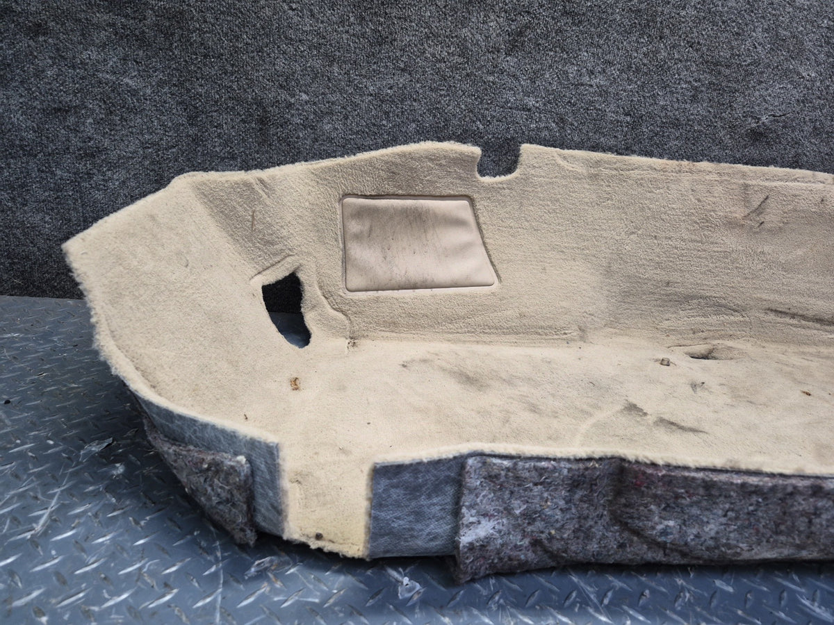 05-13 Chevrolet Corvette C6 Front Left Floor Carpet Liner Cashmere OEM