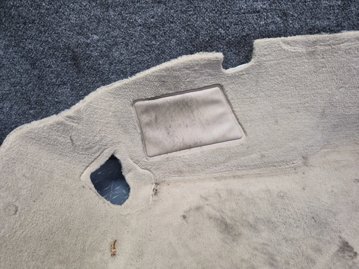 05-13 Chevrolet Corvette C6 Front Left Floor Carpet Liner Cashmere OEM