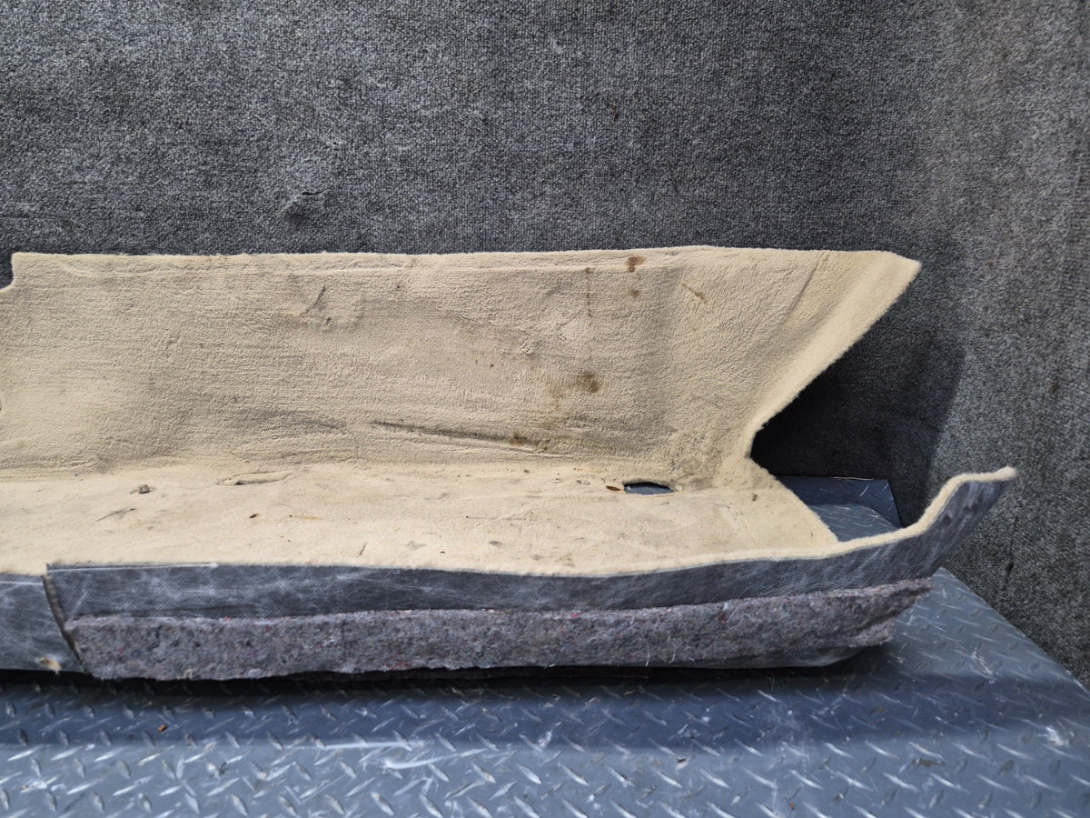 05-13 Chevrolet Corvette C6 Front Left Floor Carpet Liner Cashmere OEM