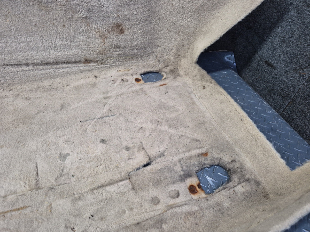 05-13 Chevrolet Corvette C6 Front Left Floor Carpet Liner Cashmere OEM