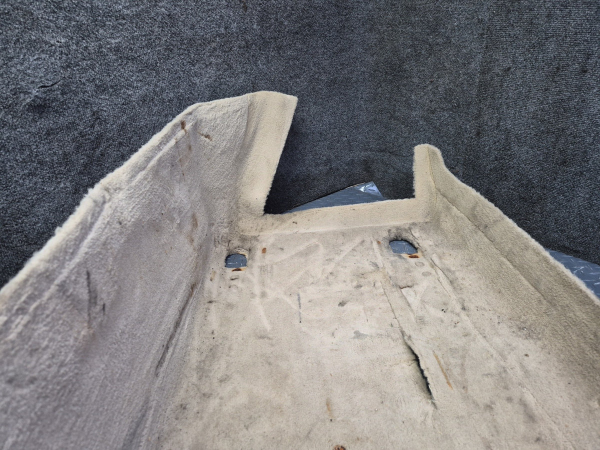 05-13 Chevrolet Corvette C6 Front Left Floor Carpet Liner Cashmere OEM