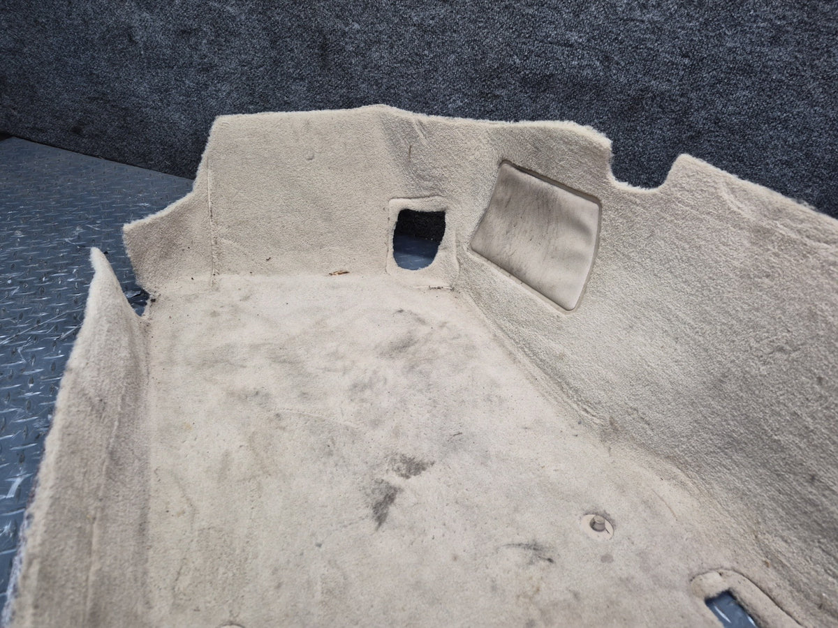 05-13 Chevrolet Corvette C6 Front Left Floor Carpet Liner Cashmere OEM
