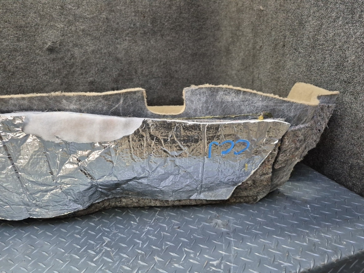 05-13 Chevrolet Corvette C6 Front Left Floor Carpet Liner Cashmere OEM