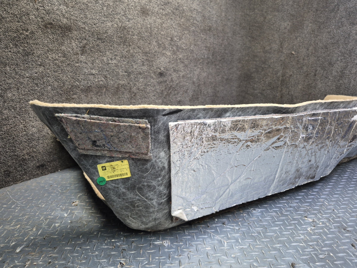 05-13 Chevrolet Corvette C6 Front Left Floor Carpet Liner Cashmere OEM