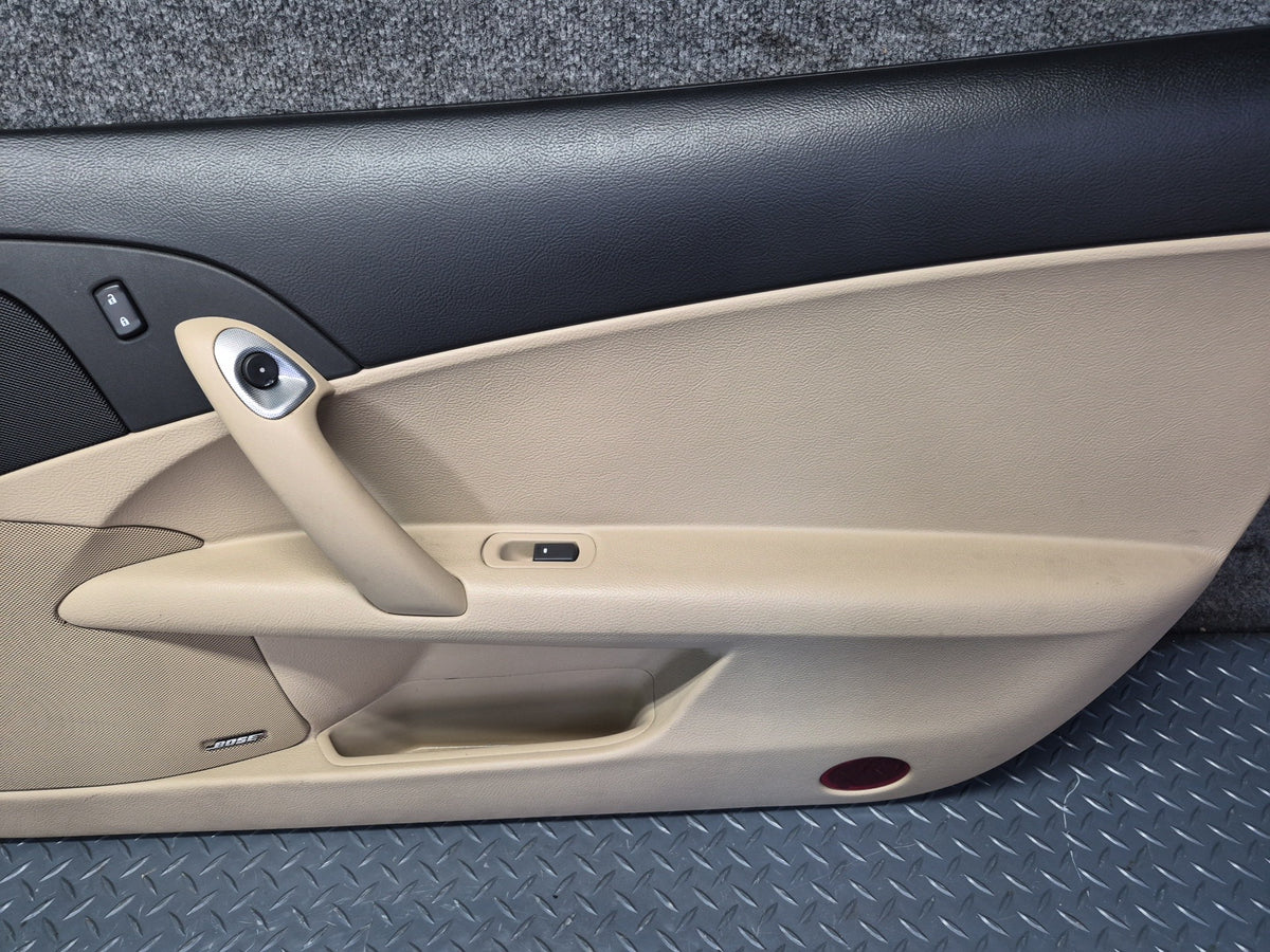 05-08 Chevrolet Corvette C6 Set of 2 Door Interior Trim Cover Panel OEM