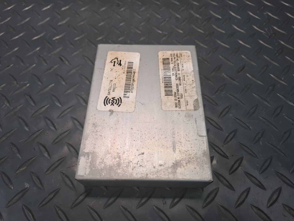 2008-2009 Hummer H2  Satellite Radio Reciever Module 28059656