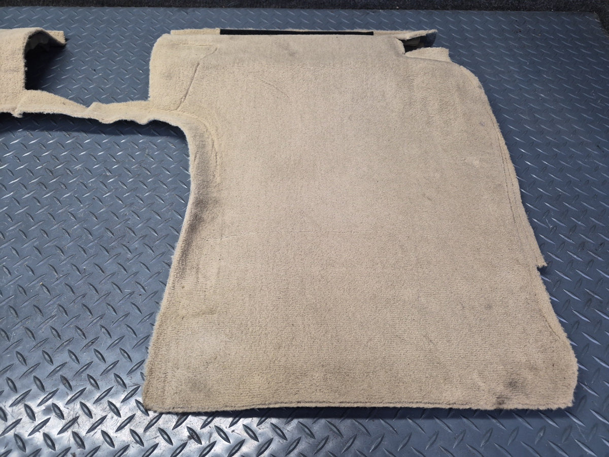 05-13 Chevrolet Corvette C6 Conv Front Seat Back Body Panel Carpet Cashmere OEM