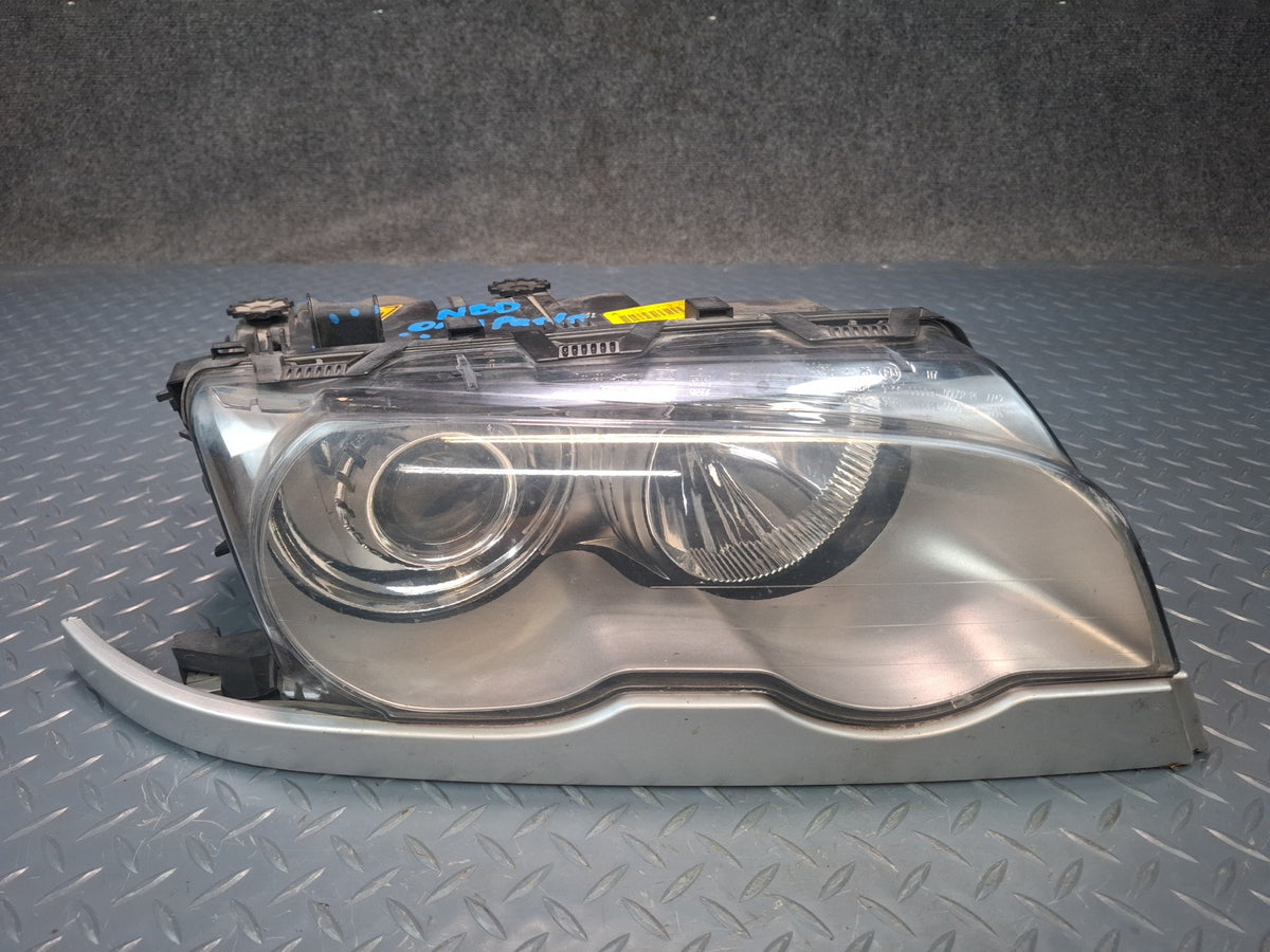 01-06 BMW E46 330Ci Coupe Convertible Front Right Xenon HID Headlight Defective