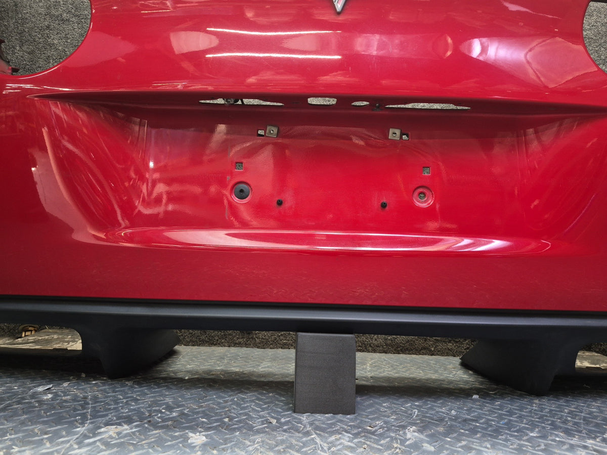 05-13 Chevrolet Corvette C6 Rear Bumper Cover RED w Diffuser & Wire OEM