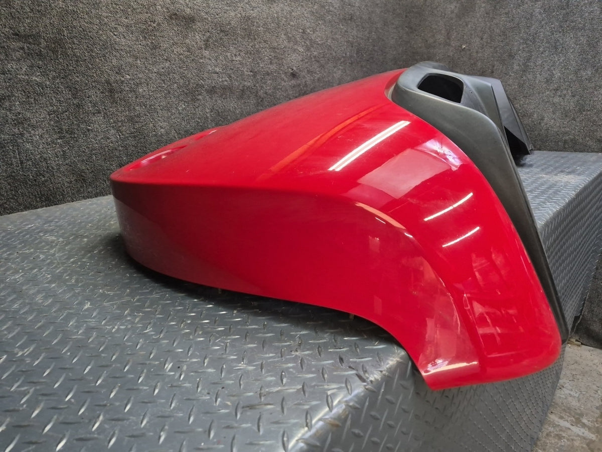 05-13 Chevrolet Corvette C6 Rear Bumper Cover RED w Diffuser & Wire OEM