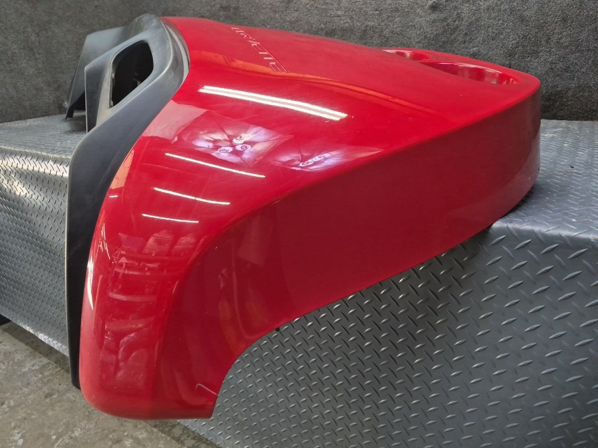 05-13 Chevrolet Corvette C6 Rear Bumper Cover RED w Diffuser & Wire OEM