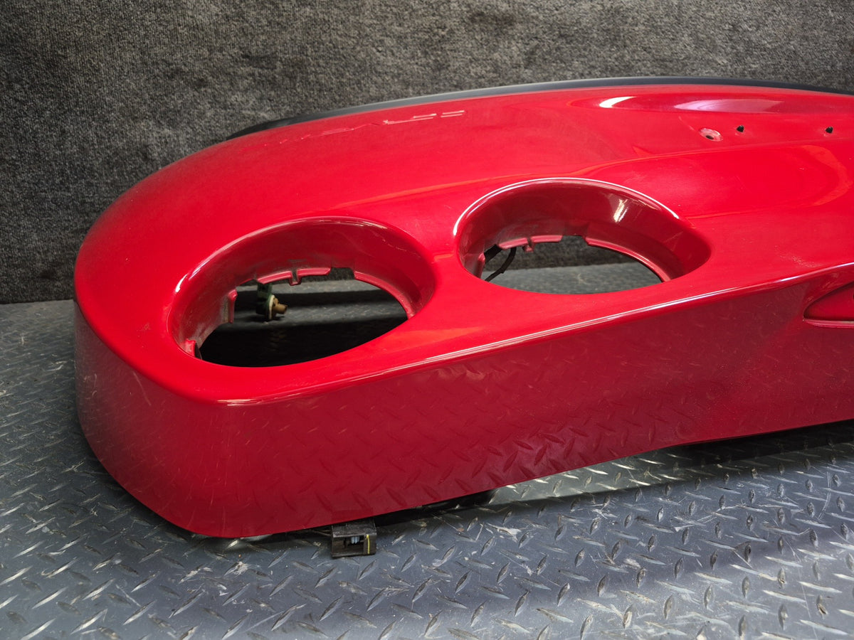 05-13 Chevrolet Corvette C6 Rear Bumper Cover RED w Diffuser & Wire OEM
