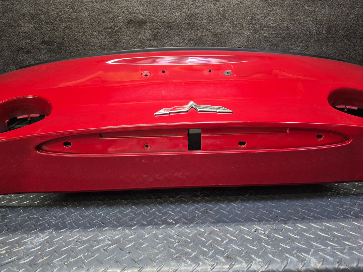 05-13 Chevrolet Corvette C6 Rear Bumper Cover RED w Diffuser & Wire OEM