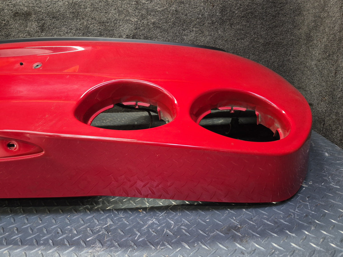 05-13 Chevrolet Corvette C6 Rear Bumper Cover RED w Diffuser & Wire OEM