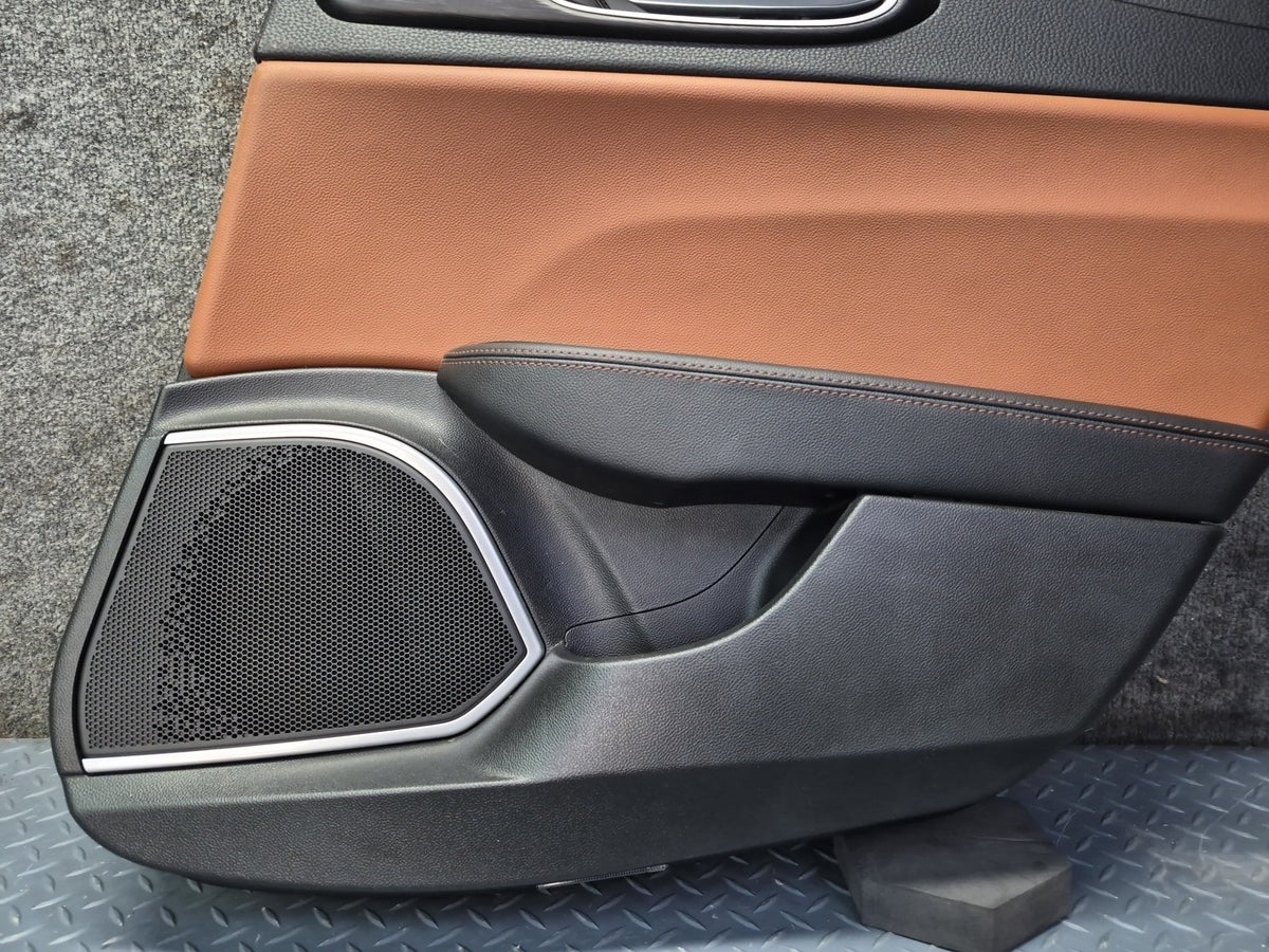 17-22 Alfa Romeo Giulia Set of 2 Rear Left & Right Door Interior Trim Panel OEM