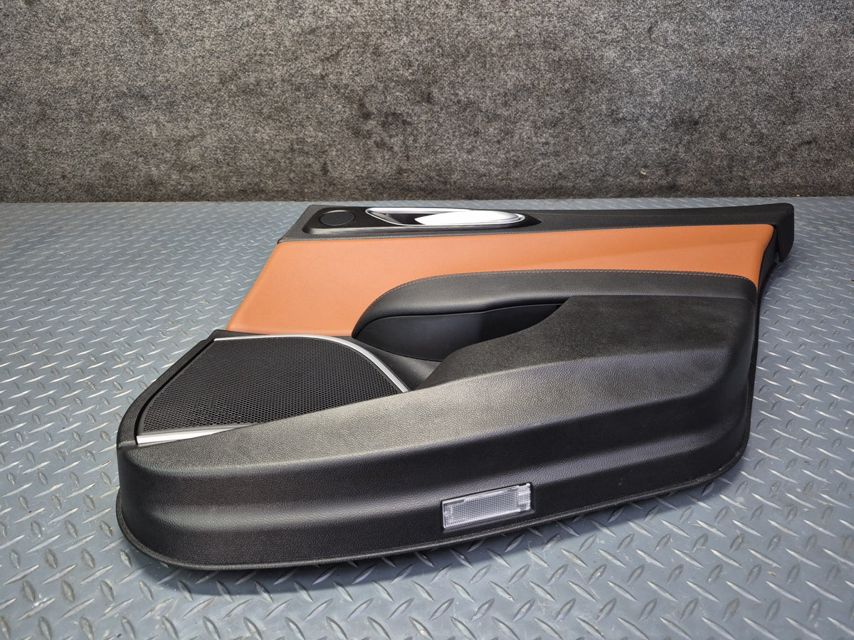 17-22 Alfa Romeo Giulia Set of 2 Rear Left & Right Door Interior Trim Panel OEM