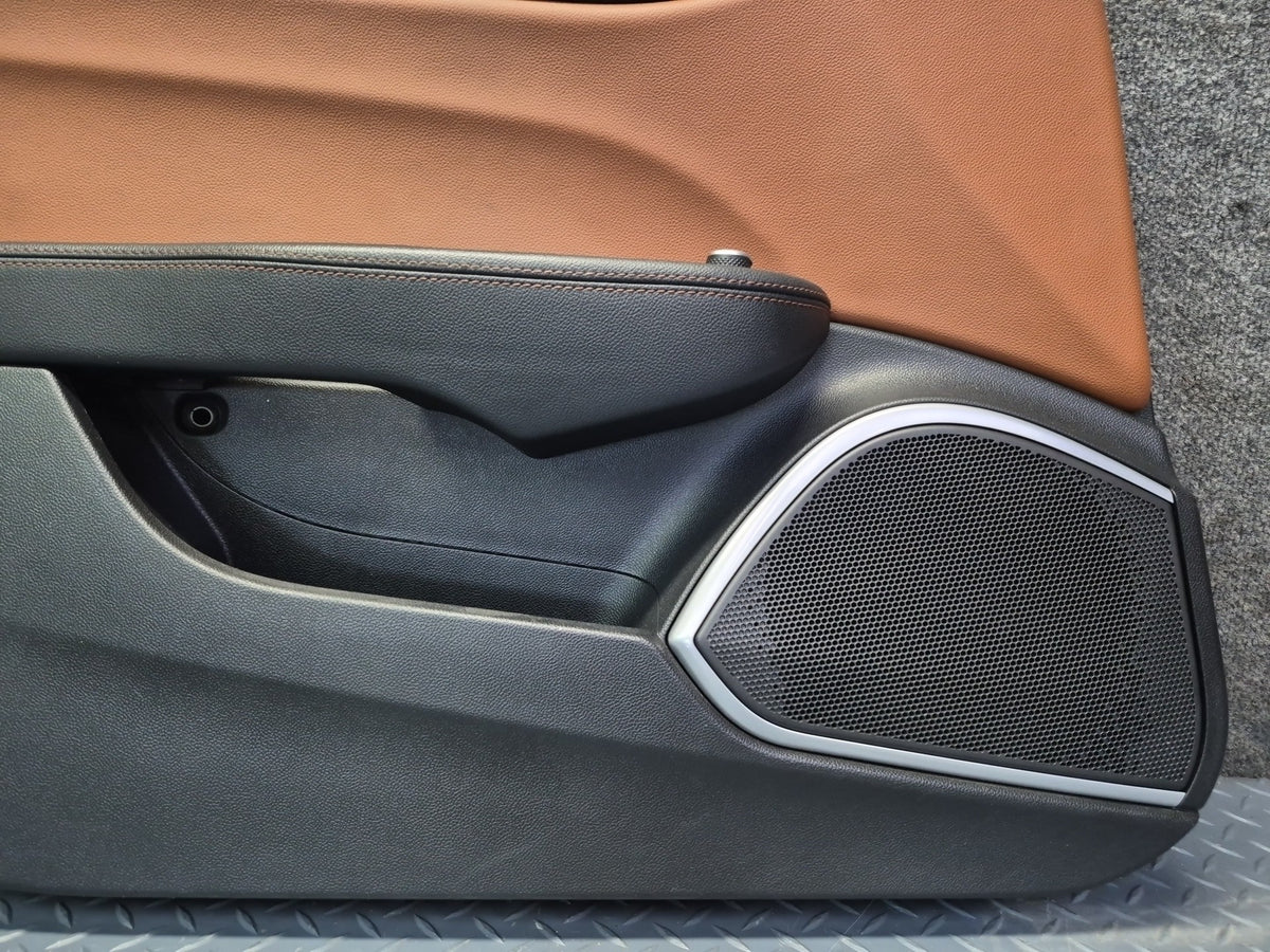 17-22 Alfa Romeo Giulia Set of 2 Front Left & Right Door Interior Trim Panel OEM