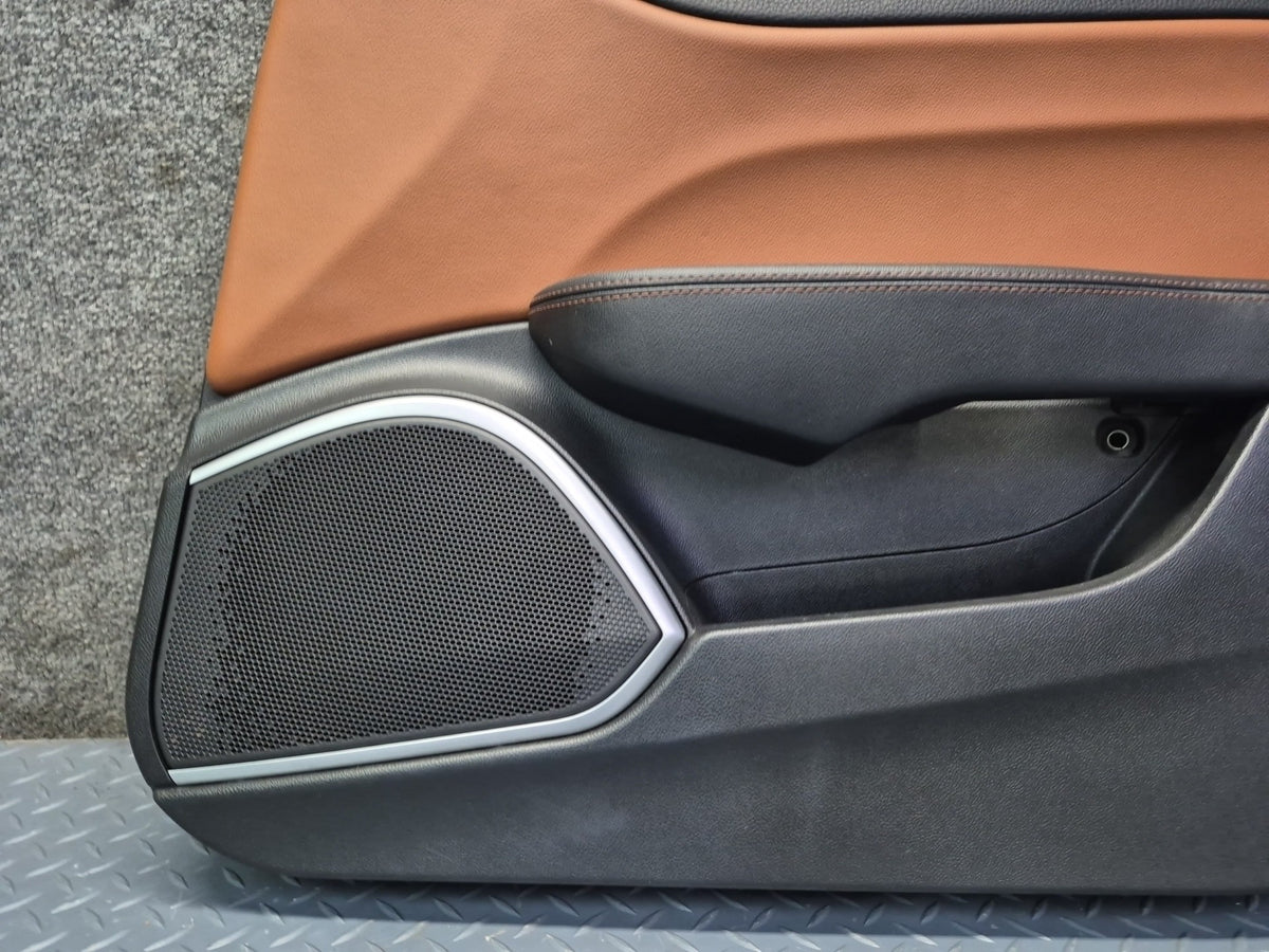 17-22 Alfa Romeo Giulia Set of 2 Front Left & Right Door Interior Trim Panel OEM
