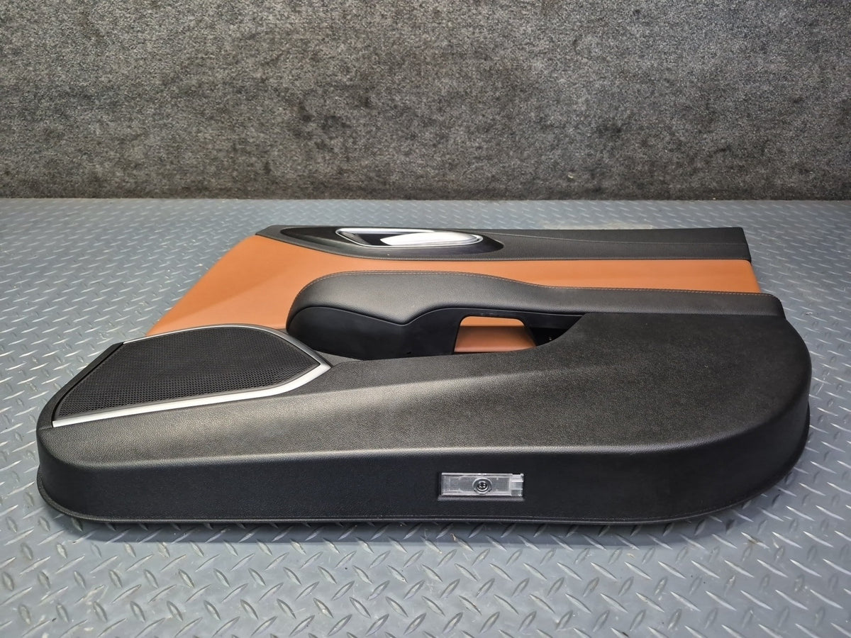17-22 Alfa Romeo Giulia Set of 2 Front Left & Right Door Interior Trim Panel OEM