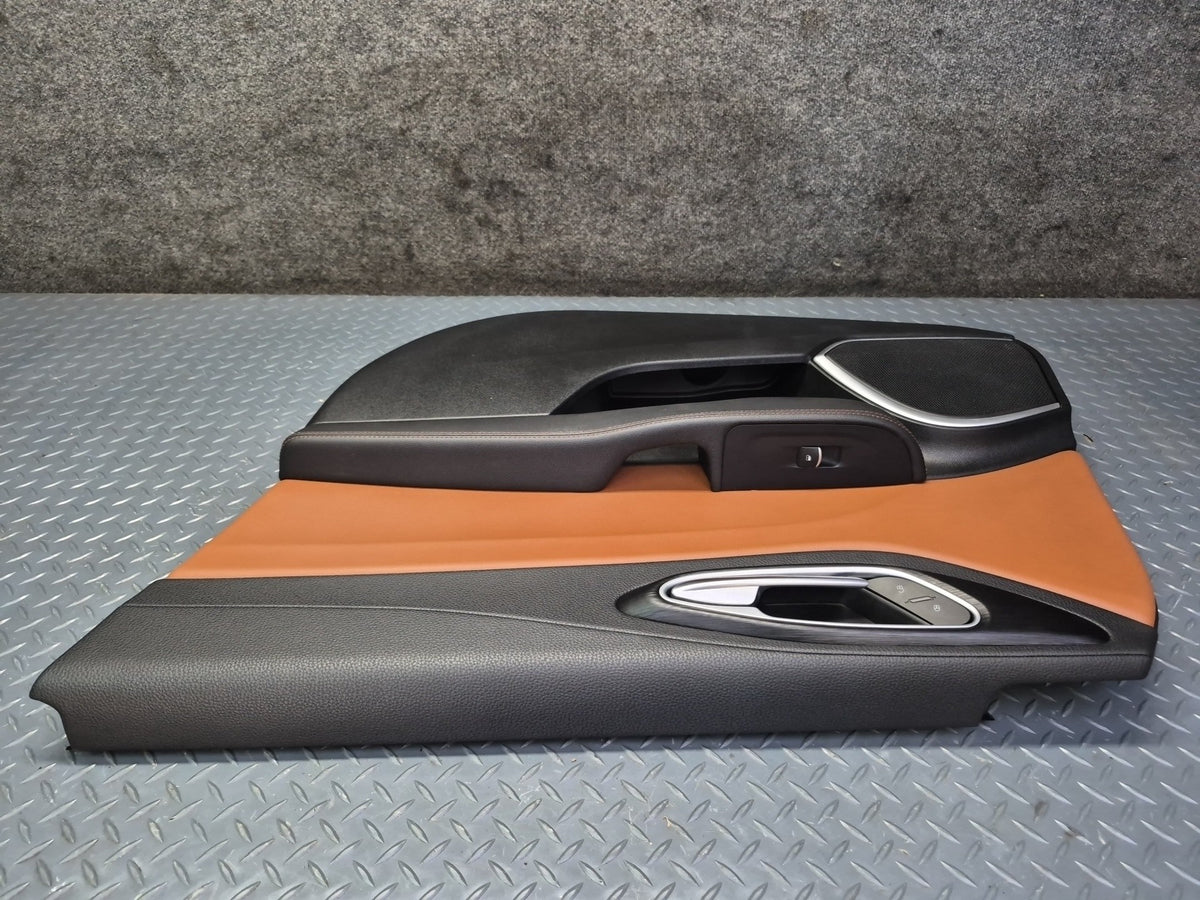 17-22 Alfa Romeo Giulia Set of 2 Front Left & Right Door Interior Trim Panel OEM