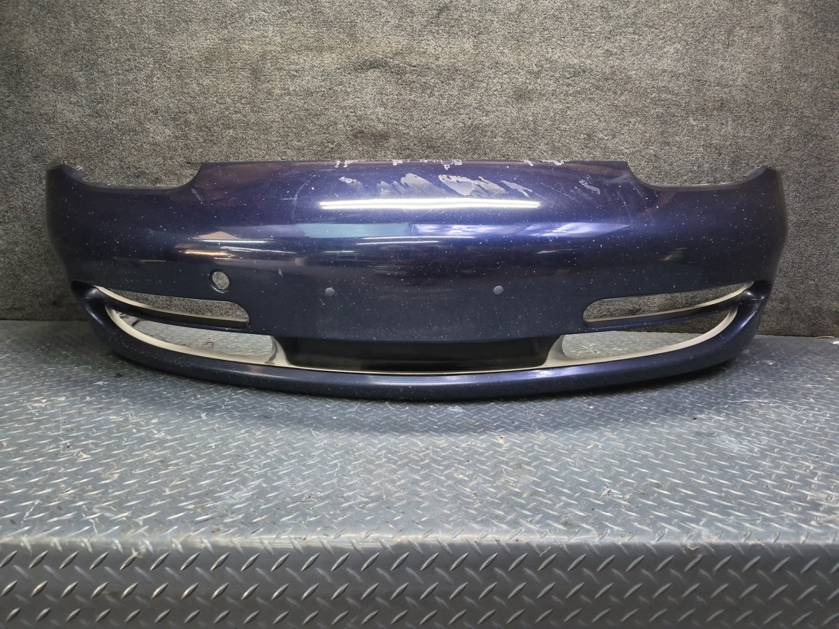 1999-2001 Porsche 911 Carrera 996 Front Bumper Cover Panel Blue Damaged