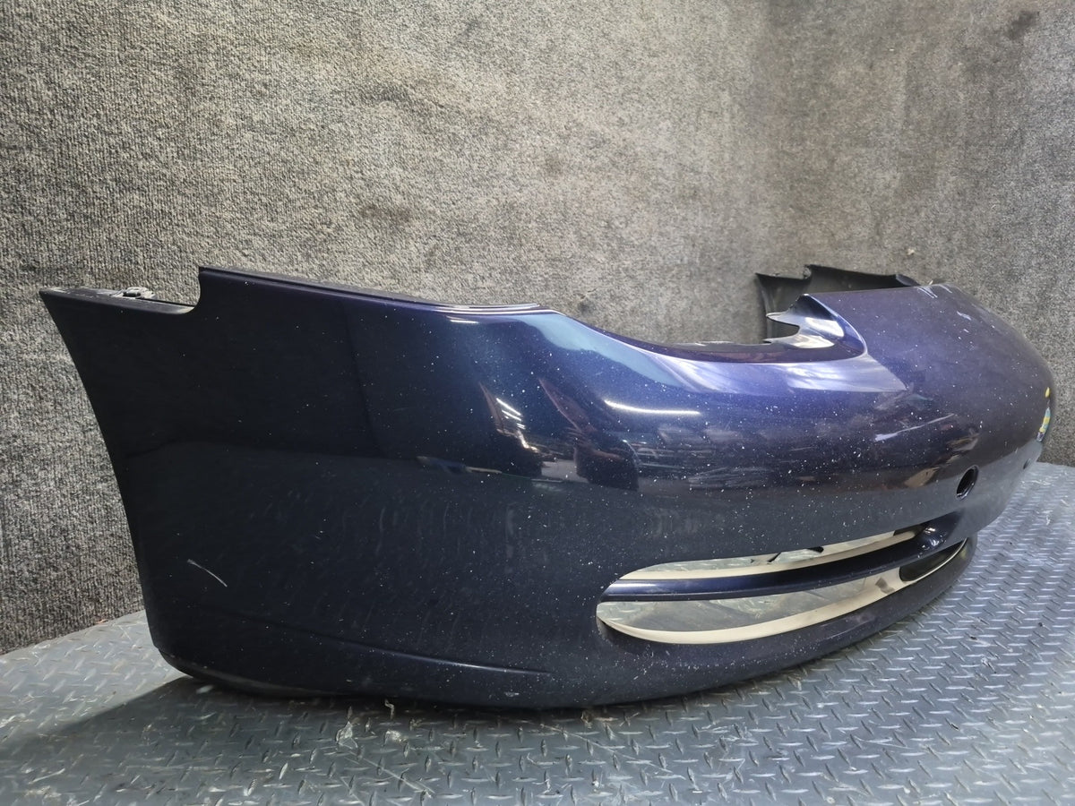 1999-2001 Porsche 911 Carrera 996 Front Bumper Cover Panel Blue Damaged