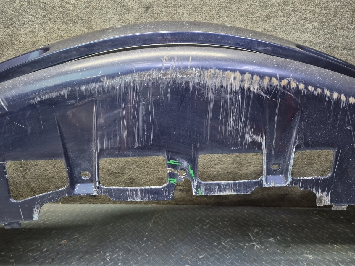 1999-2001 Porsche 911 Carrera 996 Front Bumper Cover Panel Blue Damaged