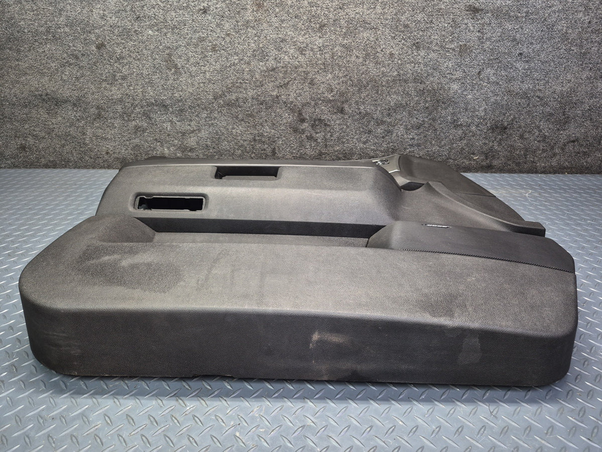 2008-2009 Hummer H2 Front Left Right Door Interior Trim Cover Panel Black Set