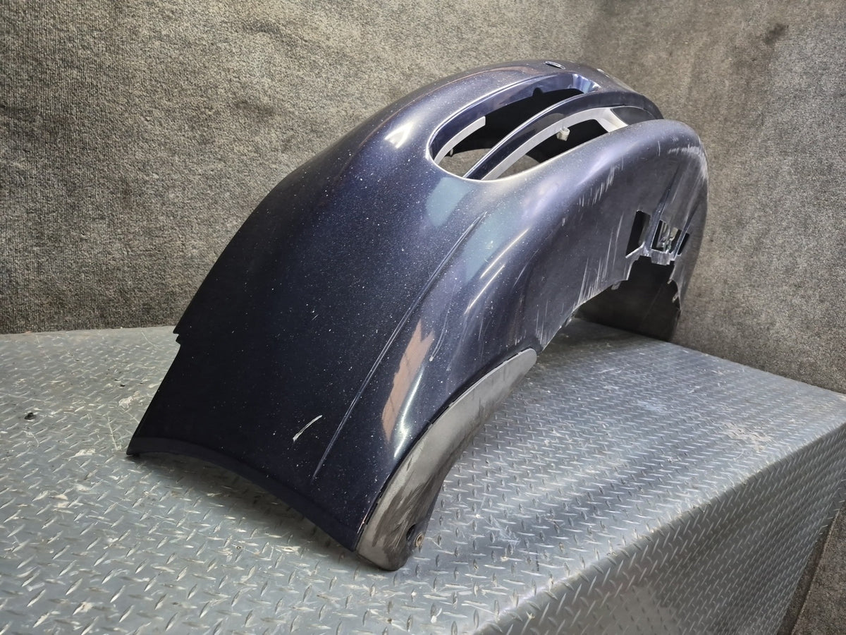 1999-2001 Porsche 911 Carrera 996 Front Bumper Cover Panel Blue Damaged