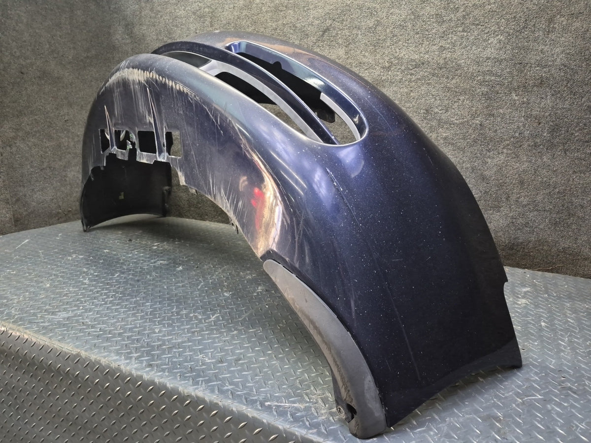 1999-2001 Porsche 911 Carrera 996 Front Bumper Cover Panel Blue Damaged