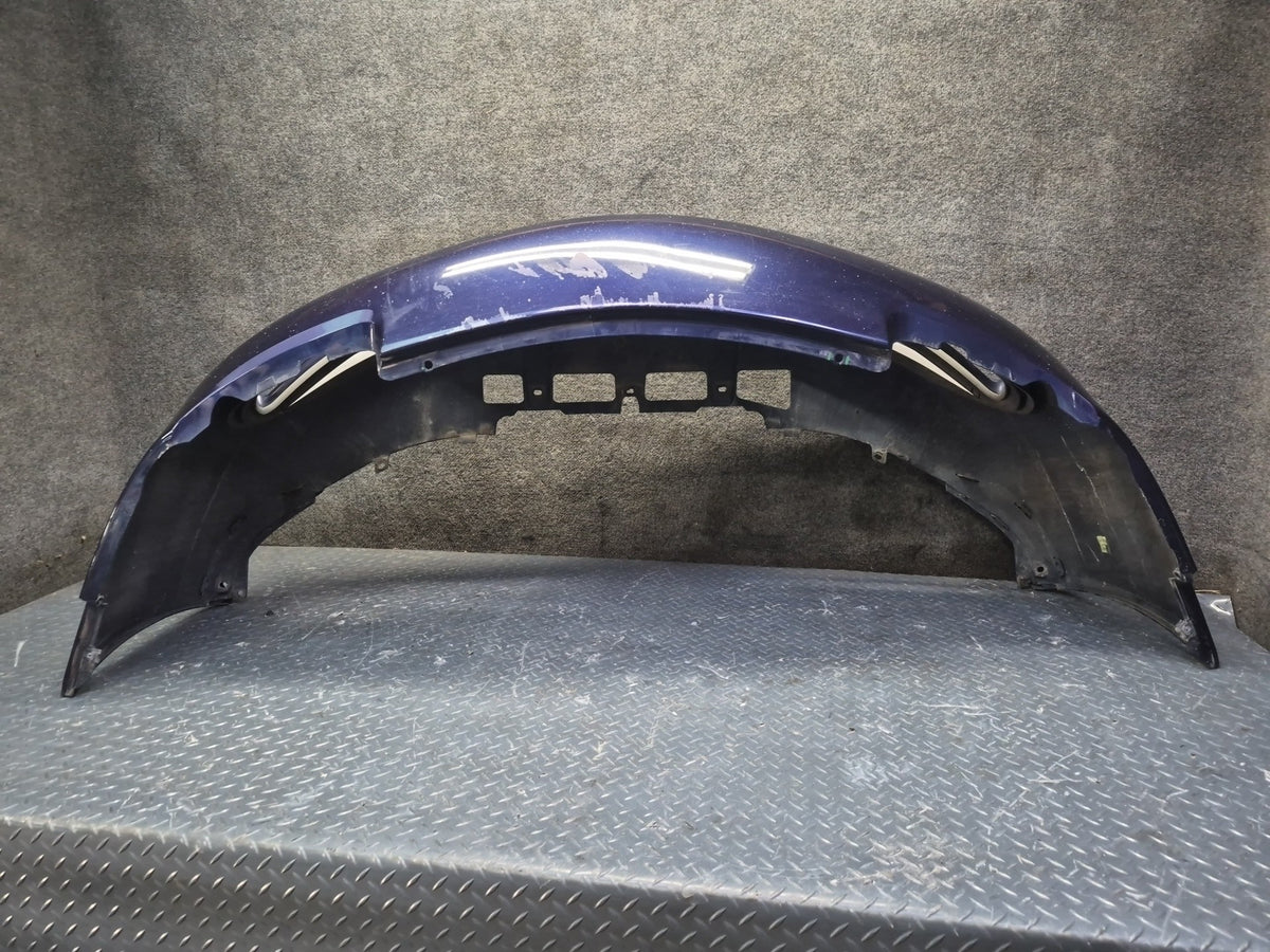 1999-2001 Porsche 911 Carrera 996 Front Bumper Cover Panel Blue Damaged